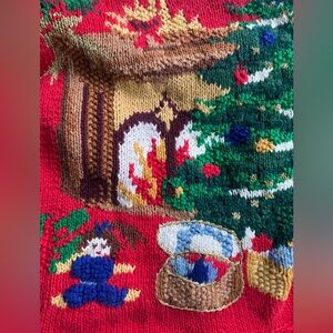 Vintage Red Christmas Sweater